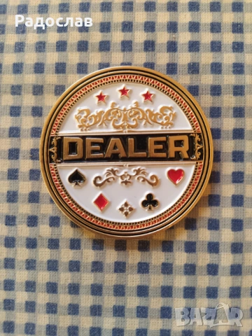 монета / бутон на дилъра Las Vegas, снимка 2 - Колекции - 54896224
