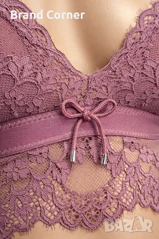 Дамски дантелен сутиен Hunkemöller – размер S, снимка 3 - Бельо - 54517558
