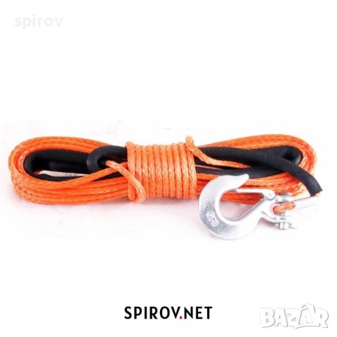 Синтетично въже за лебедка 6мм 15м 3.6т (7937 lbs)