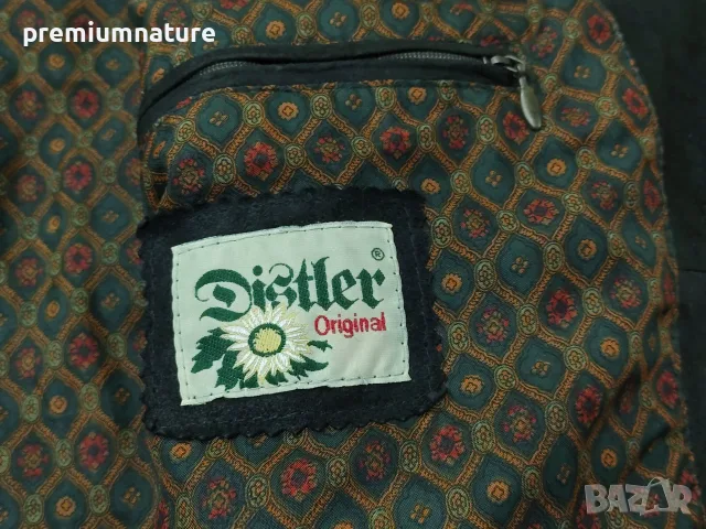 Dexter Austria / M-L / мъжко ловно елече от естествена велурена козя кожа, снимка 12 - Екипировка - 55532480