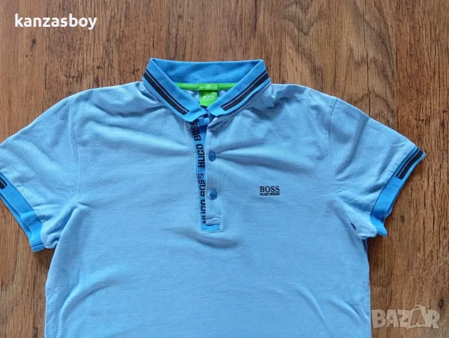 HUGO BOSS slim fit polo shirt  - мъжка тениска р-р XL, снимка 2 - Тениски - 55677662