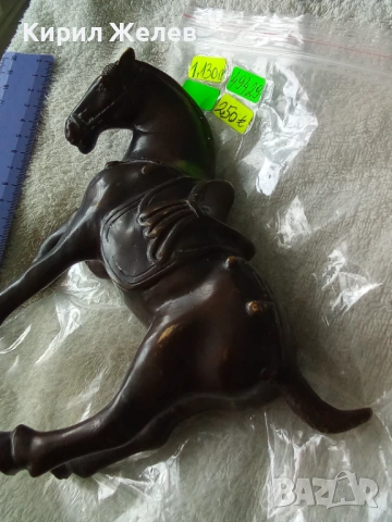 Бронзова фигурка на 🐎 кон 49429, снимка 16 - Колекции - 54491277
