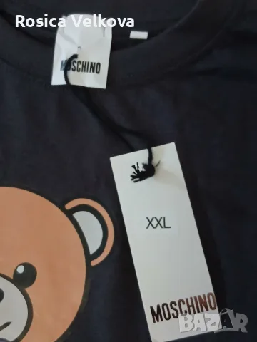 Тениска MOSCHINO , снимка 3 - Тениски - 55446636