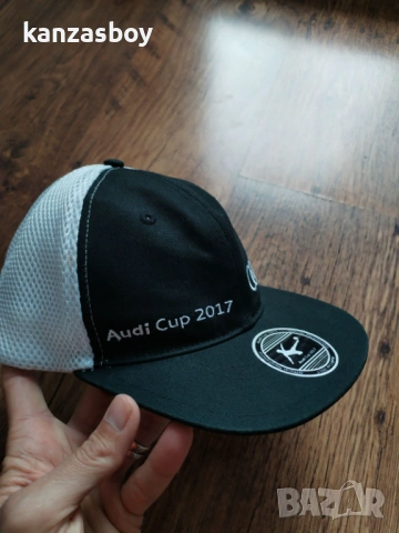 audi cap - страхотна мъжка шапка КАТО НОВА  универсален размер, снимка 4 - Шапки - 54264161