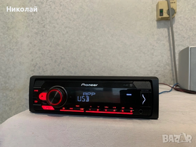Авто радио Pioneer Bluetooth, снимка 2 - Аксесоари и консумативи - 55156035