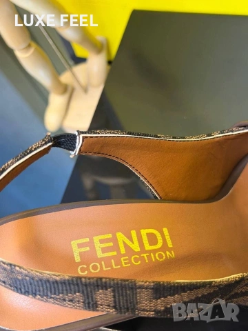 Fendi 💎Дамски Сандали , снимка 8 - Сандали - 54541780