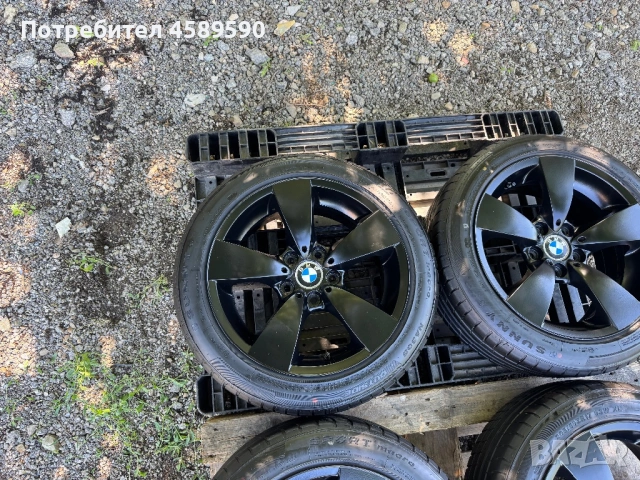 4бр.Алуминиеви джанти 17цола 5x120+НОВИ ГУМИ DOT4924 за BMW E60/E63/E65, снимка 7 - Гуми и джанти - 54933618