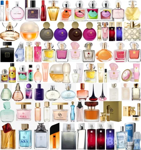 НАЛИЧНИ - парфюми и тоалетни води AVON, ORIFLAME