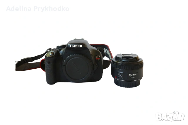 Фотоапарат Canon EOS 600D / Rebel T3i + Canon EF 50mm f/1.8 STM, снимка 6 - Фотоапарати - 54594922