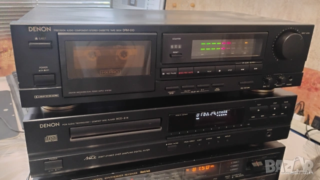 Комплект Denon - дек и диск плеър, снимка 3 - Аудиосистеми - 55011304