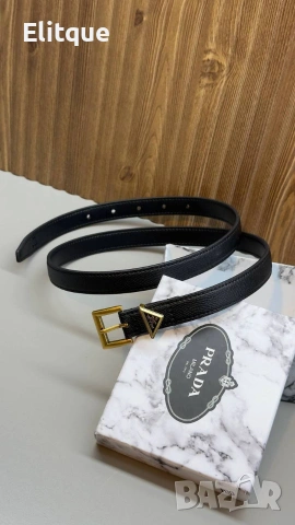 колани от естествена кожа в кутия prada Louis Vuitton , снимка 4 - Колани - 54778486