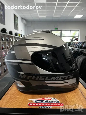 TОП ЦЕНА Мото каска за мотор MT Helmets Thunder 3 ,XS 53-54см.,вградени очила,2 виз. 195.56 лв. / 99, снимка 2 - Аксесоари и консумативи - 55496307