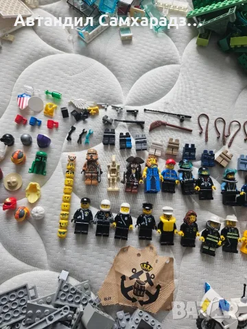 Лего/Lego голяма колекция с много фигурки и части от star wars, Lego city и др., снимка 4 - Фигурки - 55349380