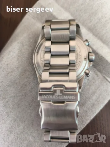 мъжки часовник Jacques Lemans, снимка 5 - Мъжки - 55408649