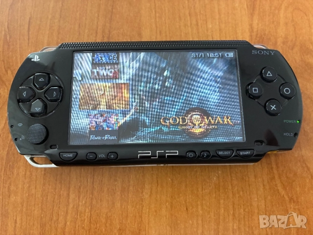PSP 1003 - хакнато с 64гб карта с игри, снимка 5 - PlayStation конзоли - 54581760