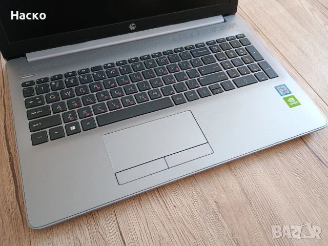 HP 250 G7 / NVidia MX110 / 8GB / 120GB SSD + 500GB HDD, снимка 3 - Лаптопи за игри - 54450756