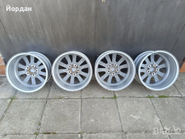 ОРИГИНАЛНИ джанти 17 ' цола 5x120 BMW / БМВ ЕТ30 8J + датчици F10 F11 E90 E91, снимка 6 - Гуми и джанти - 54221646