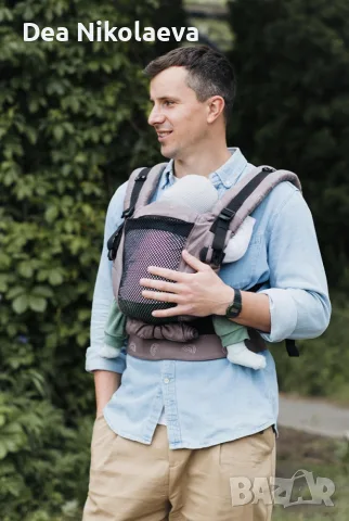 Ергономична раница love and carry one +, снимка 2 - Кенгура и ранички - 55382489