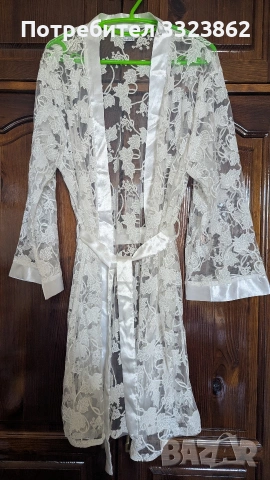 Дамски дантелен халат , снимка 10 - Рокли - 54176360