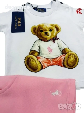 🧸Комплект за бебе Polo с къс ръкав👚, снимка 3 - Комплекти за бебе - 54814047