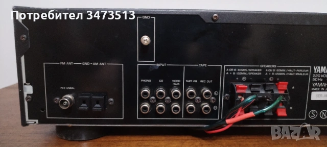 YAMAHA RX-350, снимка 6 - Ресийвъри, усилватели, смесителни пултове - 54672239