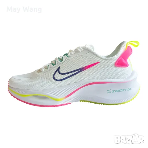 Дамски маратонки Nike Zoom X Plus   Бял/Розов, Размер 36-40, снимка 2 - Маратонки - 55494431