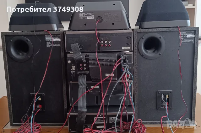 Рядък модел 5.1 аудио система Technics SC-EH600 – Пълен комплект, 160W колони, снимка 2 - Аудиосистеми - 55604012