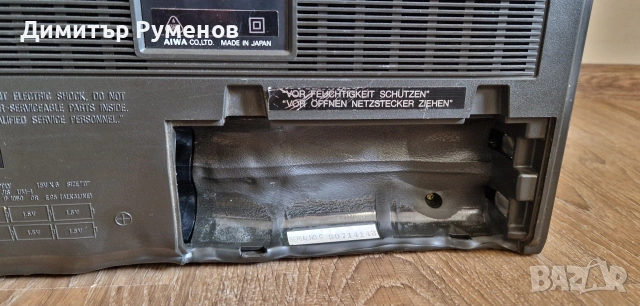 Радиокасетофон Aiwa TPR - 300A, снимка 17 - Радиокасетофони, транзистори - 54449547