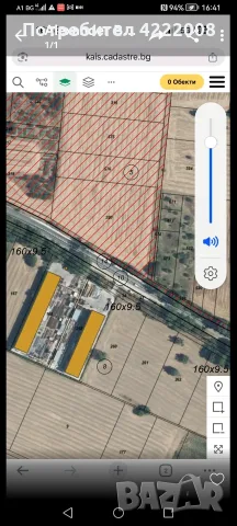 Парцел 1700м2.Лице на главен път наан изхода на град Пазарджик. , снимка 2 - Парцели - 55692689