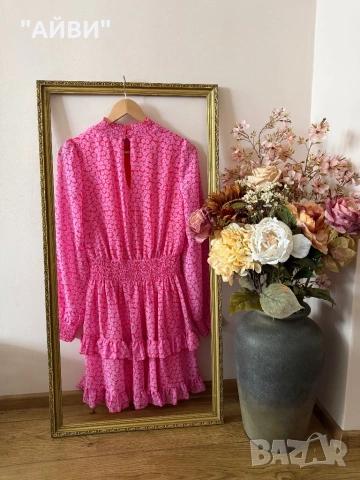 Нова елегантна рокля на цветя, снимка 6 - Рокли - 54003901