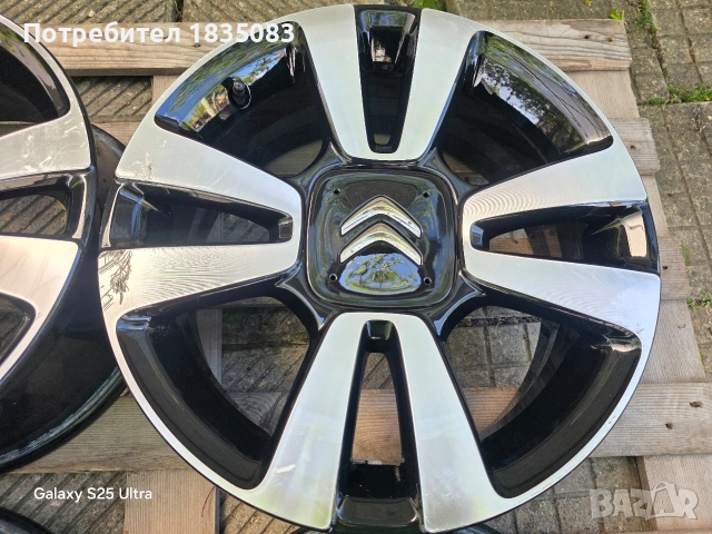 Лети джанти 16ки 4х108 Citroen, снимка 7 - Гуми и джанти - 54541730