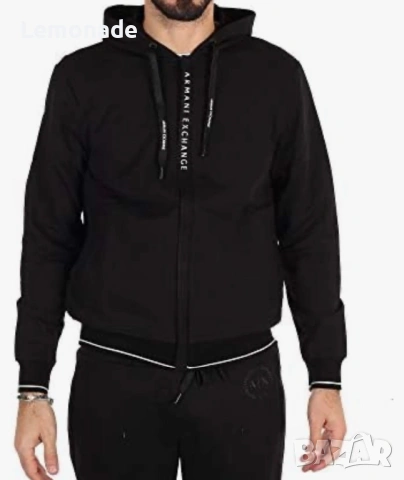 Нов мъжки комплект Armani Exchange L размер, снимка 2 - Спортни дрехи, екипи - 45724143