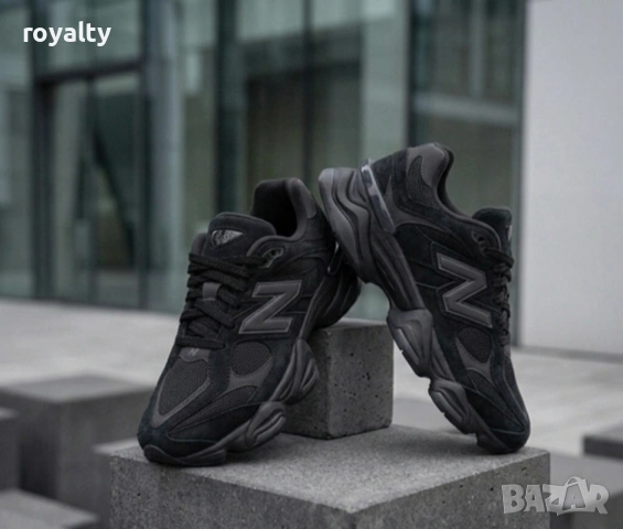 Маратонки New Balance 9060 „Triple Black“ с Кутия Ню Баланс 36-46 Номер , снимка 2 - Маратонки - 54654588