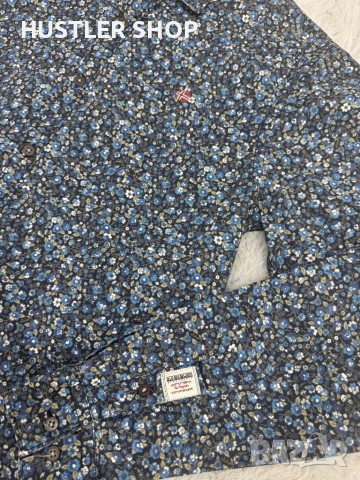 Мъжка риза NAPAPIJRI. Размер S, снимка 4 - Ризи - 54093116