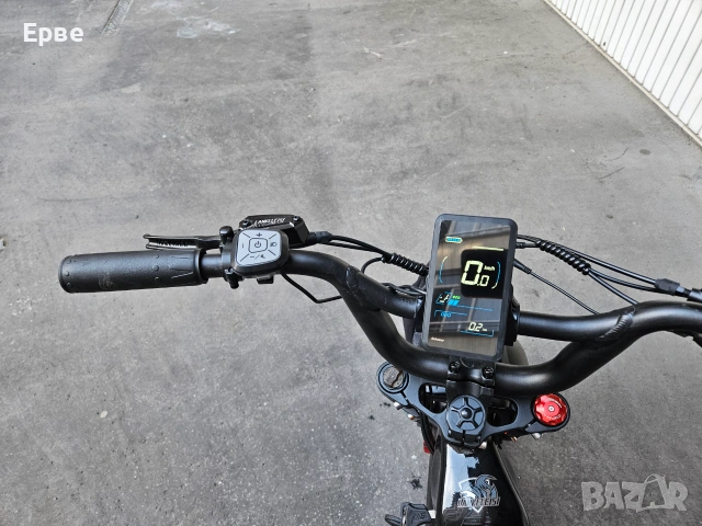 Продавам мощен електрически Fat Bike Lankeleisi RX800 Plus (1000W) – Като нов!, снимка 9 - Велосипеди - 55072678