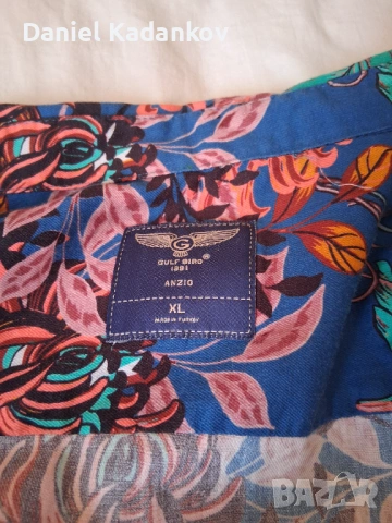 Мъжка риза-Gulf Biro Ansio, снимка 8 - Ризи - 54340998