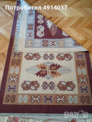 Килим тип персийски и текстилен килим, снимка 5 - Килими - 55606742
