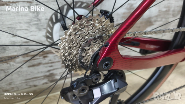 НОВ карбонов шосеен велосипед Argon 18 Sum Disc Ultegra Di2 Hunt Aerodynamycist | S, снимка 5 - Велосипеди - 54802365