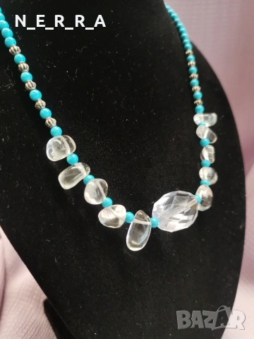 Колие от естествени камъни, снимка 3 - Колиета, медальони, синджири - 54087790