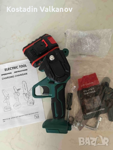 Мини машинка за дърва chainsaw, снимка 3 - Градинска техника - 54448075