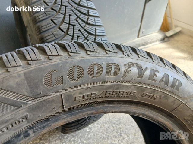 205/55/16 зимни гуми Goodyear DOT2921, снимка 4 - Гуми и джанти - 54438439