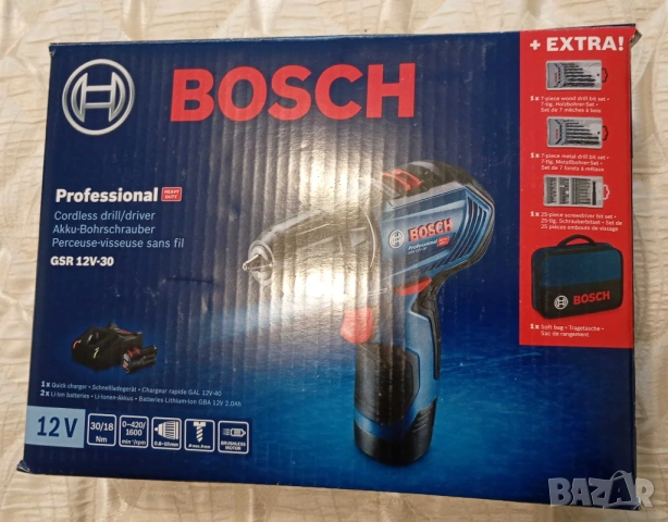 Продавам винтоверт Bosch