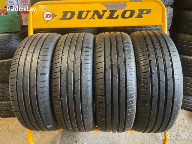 4-броя летни гуми 205/55/17 HANKOOK , снимка 2 - Гуми и джанти - 54605812