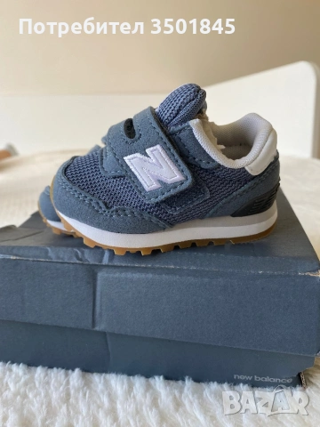 Бебешки маратонки new balance, снимка 2 - Бебешки обувки - 54716099