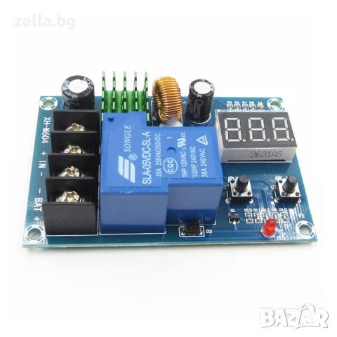 Соларен контролер XH-M604 12V-60V 30A PWM | Регулатор за зареждане на батерии за каравани 10079, снимка 7 - Друга електроника - 54656973