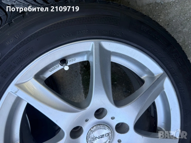 Джанти с гуми 5х112 16цола, снимка 4 - Гуми и джанти - 54131826