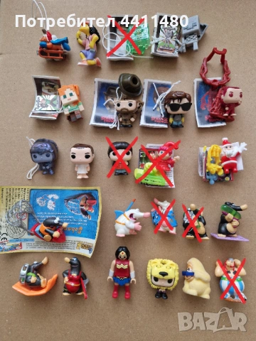 Играчки Kinder Joy, Kinder Surprise и други