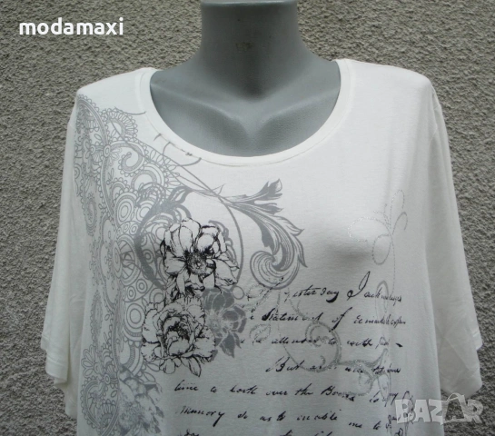 3XL /4XL Нова  блуза Damart  , снимка 2 - Туники - 55126932