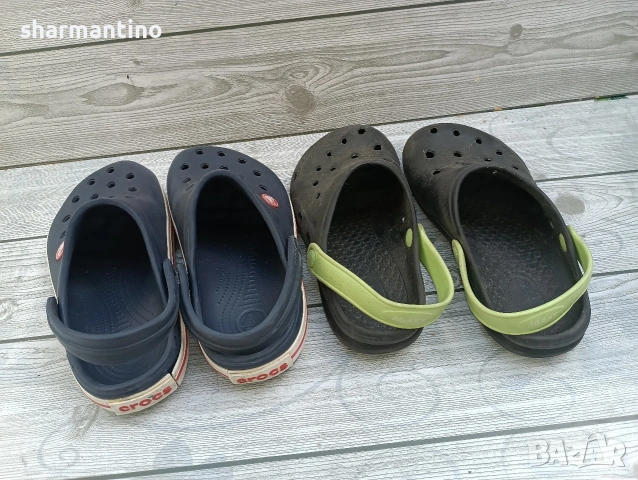 Crocs сандали N 34 + подарък чехли, снимка 3 - Детски сандали и чехли - 55073576