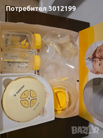 Двойна електрическа помпа за кърма Medela Swing Maxi – като нова!, снимка 4 - Помпи за кърма - 54236969